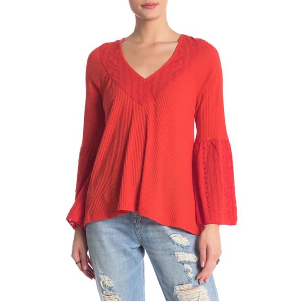 FREE PEOPLE PARISIAN NIGHTS TUNIC TOP size- S/P